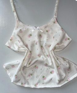 faircycore floral top🎀☁️
