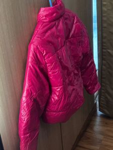 Stylish Pink Puffer Jacket