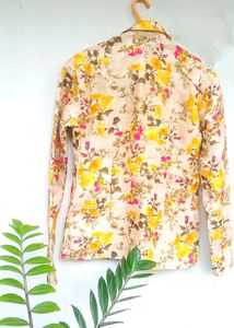 Floral Printed Casual Blazer