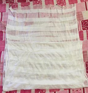 Striped White Cover Up