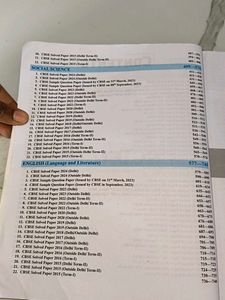 CBSE Class 10th PYQs - Past 10 Years&#39; Solved Paper