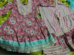Beautiful Cotton Sarara Suit