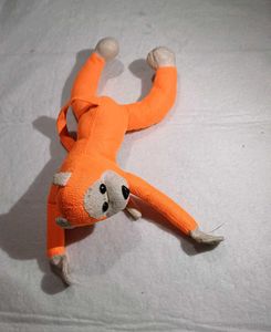 Orange Plush Monkey