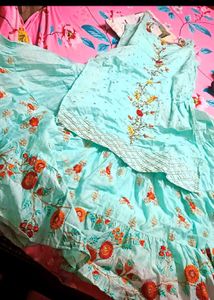 Embroidery Gown