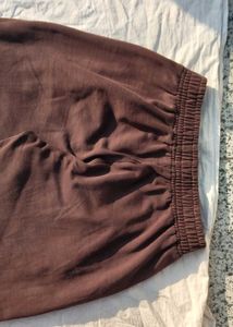 Brown Casual Pants