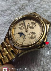 Titan Chronograph Moon Phase Machine