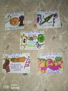 Lord Of The Ring. VIP CARDS.
