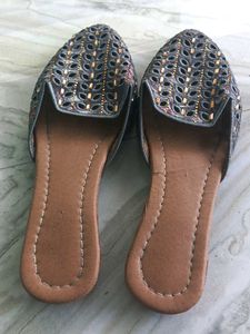 Pista  Lavender Bellies With Stone Work