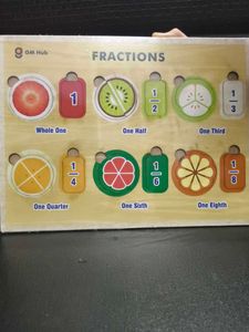 Fractions Puzzle - Educational Toy