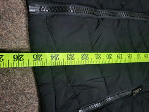 Black Puffer Jacket with Hood