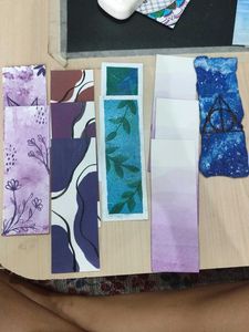 Handmade Watercolor Bookmarks