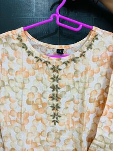 Elegant printed Kurta Set