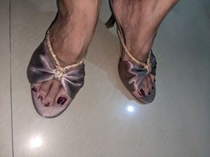 ✨Mauve Bow Kitten Heels✨💕