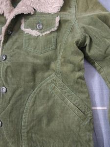 Olive Green Winter Jacket For Women