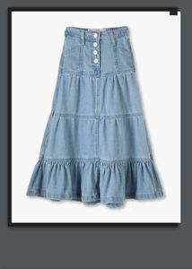 Vintage Denim Skirt
