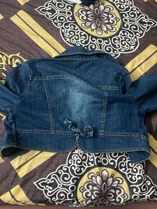 Denim Crop Jacket
