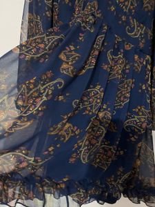 Boho Print Fit &amp; Flare Mini Dress