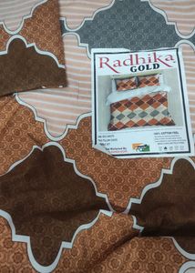 Poly Cotton Double Bed Sheet