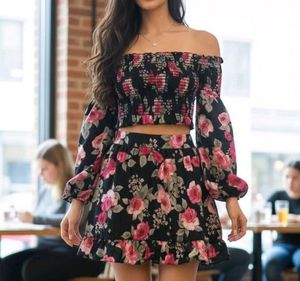 Floral Two-Piece Set