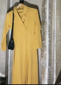 Mustard Yellow Formal Dress