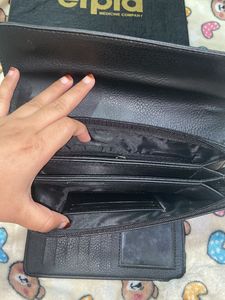 Leather Cash/ Card Wallet/ Bag