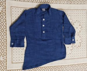 Kurta Dhoti Jacket Set For Kid