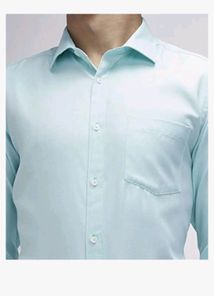 Knight Hood Slim Fit Light Blue Shirt