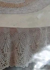 Crochet Vinyl Table Cover