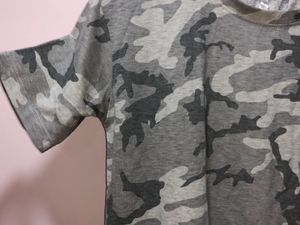 Camouflage Print Tee