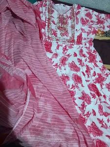 Anarkali Kurta Set, Size XL