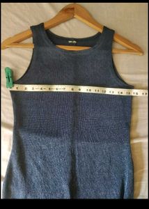 Gray Tank Maxi Dress