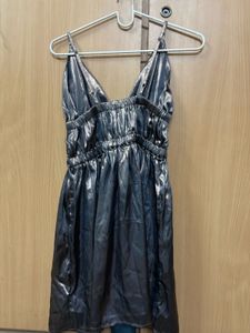 Forever 21 Orion Blue Shiny One Piece