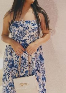 Smocked Cotton Dress