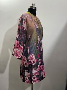Floral Print Kurta