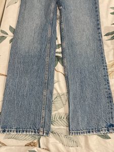 Straight Leg High Waisted Jeans