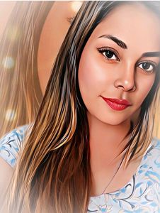 Digital Artwork Customised Your Photos In Animation