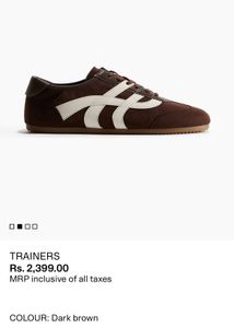 H&M Dark Brown Trainers