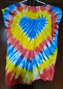 Combo Of 2 Tie die Top