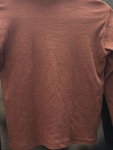 Brown Long Sleeve Top