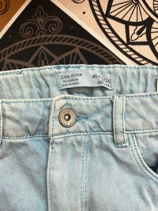 Zara Girls Denim Shorts