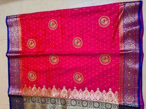 bridal shalu Saree