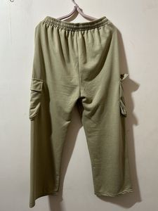 Beige Cargo Trousers