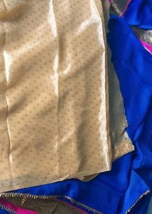 New sare with blouse