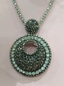 Crystal Embedded Necklace