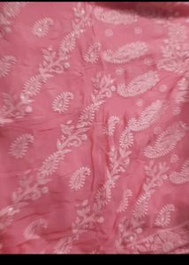 Cickenkari Pure Georgette Saree