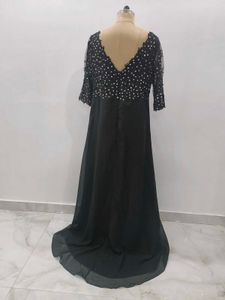 Elegant Black Evening Gown