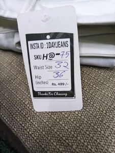 H@75 Size-32 (Sale) Latest Ladies high waist Jeans