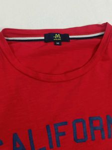 Red California Graphic Tee