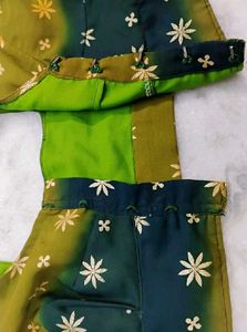 Green color Formal blouse