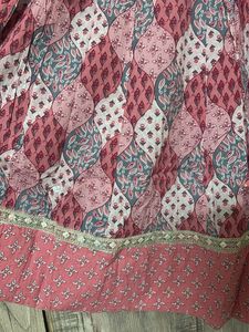 Pink Anarkali Kurti